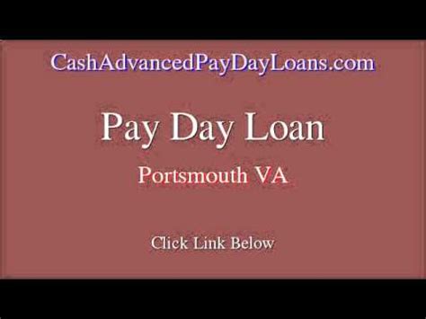 Payday Loans Portsmouth Va